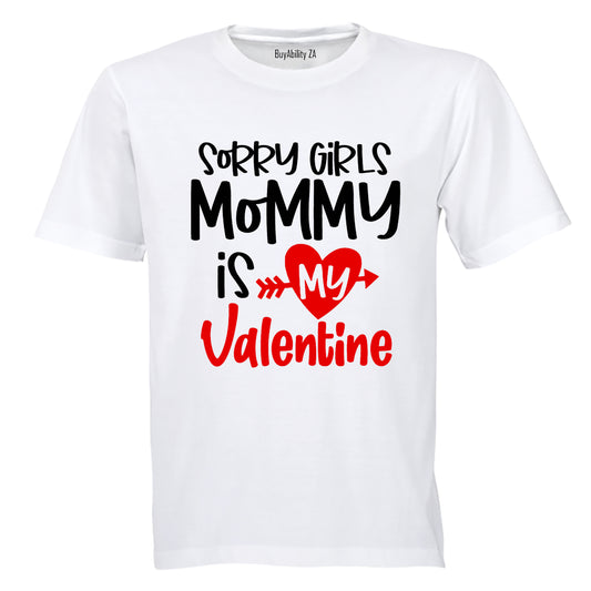 Mommy is my Valentine - Kids T-Shirt - BuyAbility South Africa