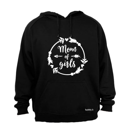 Mom of Girls - Circular - Hoodie