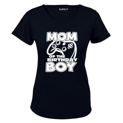 Mom of the Birthday Boy - Gamer - Ladies - T-Shirt