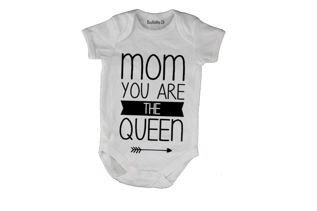 Mom You Are the Queen - Baby Grow