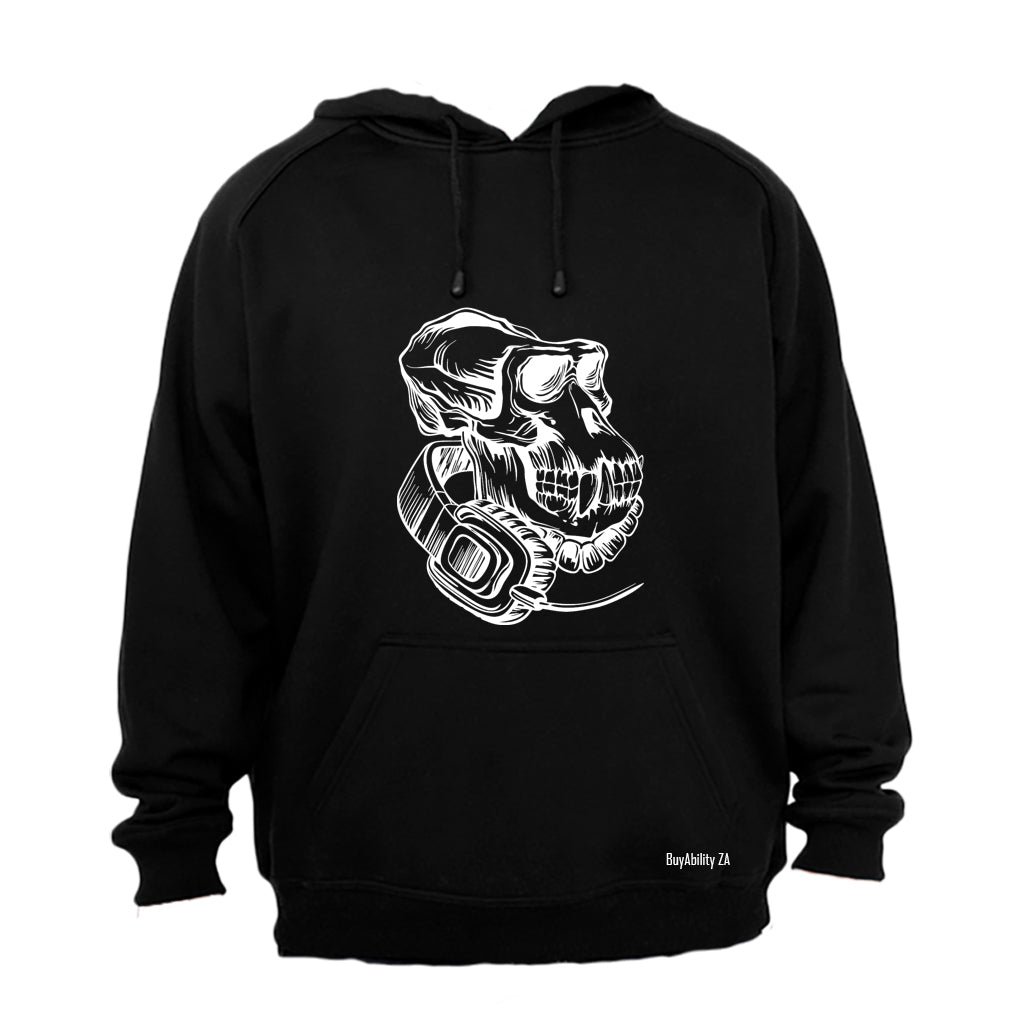Monkey Skull - Headphones - Hoodie