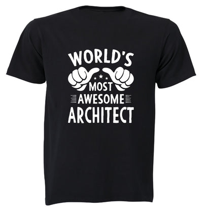 Most Awesome Architect - Adults - T-Shirt - BuyAbility South Africa