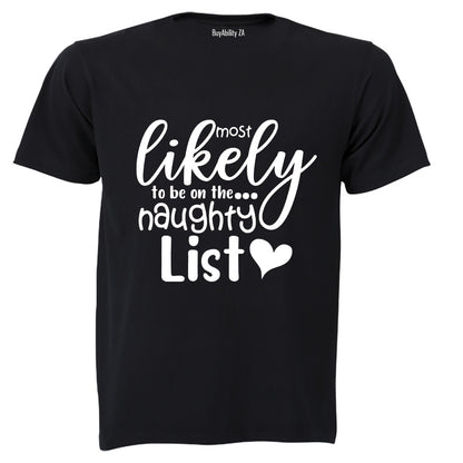 Most Likely - Christmas - Kids T-Shirt