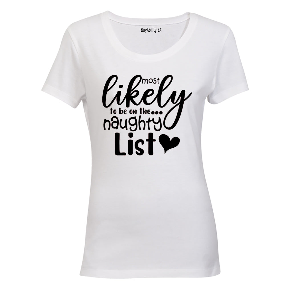 Most Likely - Christmas - Ladies - T-Shirt