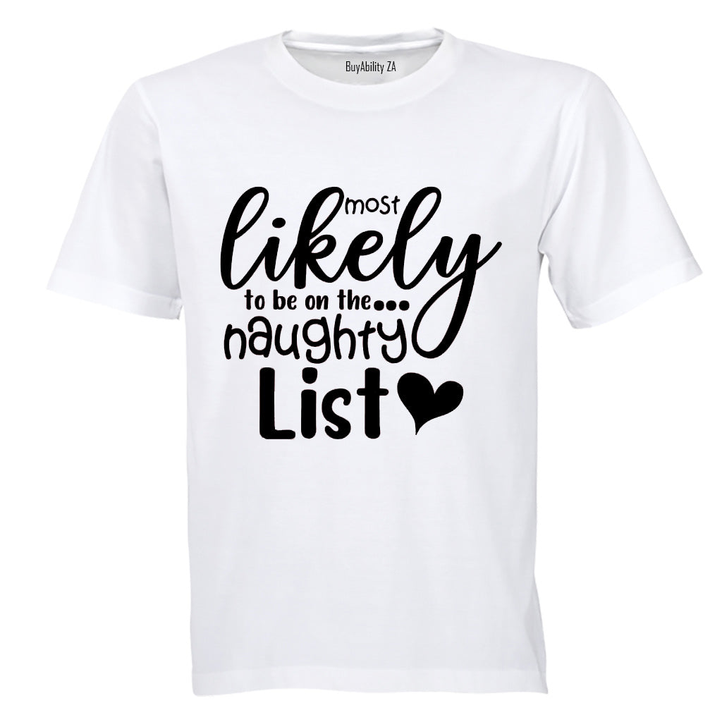 Most Likely - Christmas - Kids T-Shirt