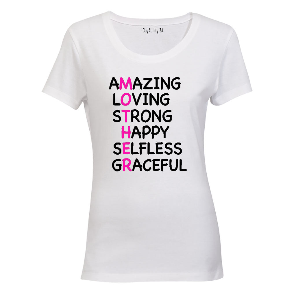Mother - Amazing. Loving - Ladies - T-Shirt