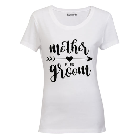 Mother of the Groom - Heart and Arrow - Ladies - T-Shirt