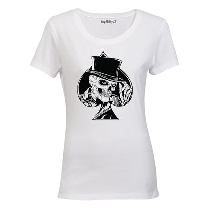 Mr. Skeleton - Halloween Inspired - Ladies - T-Shirt