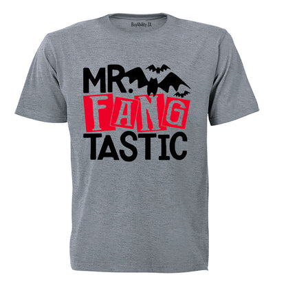 Mr. FANG-TASTIC - Halloween - Adults - T-Shirt - BuyAbility
