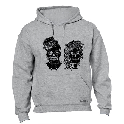 Mr & Mrs - Skulls - Hoodie