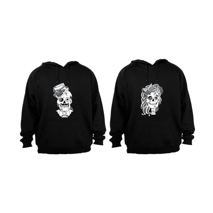 Mr and Mrs Skeleton - Couples Hoodies (1 Set)