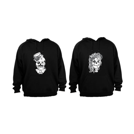 Mr and Mrs Skeleton - Couples Hoodies (1 Set)