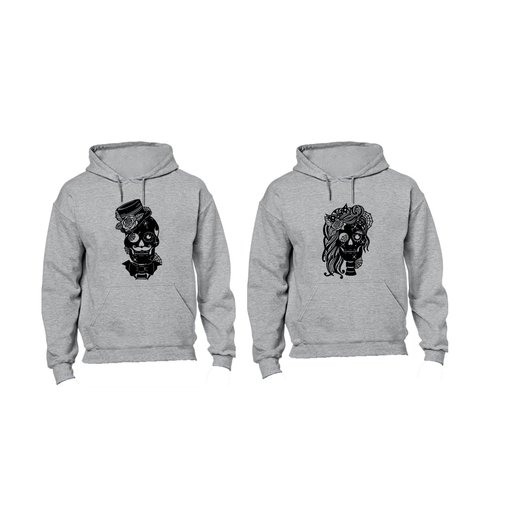 Mr and Mrs Skeleton - Couples Hoodies (1 Set)