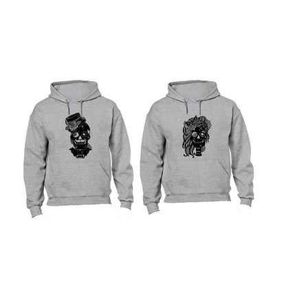 Mr and Mrs Skeleton - Couples Hoodies (1 Set)