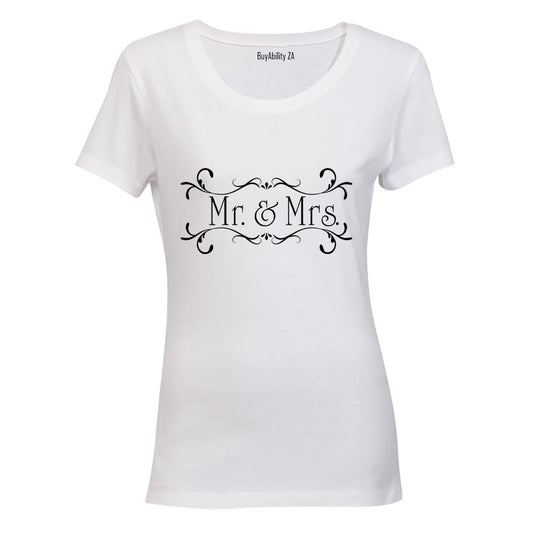 Mr & Mrs - Ladies - T-Shirt