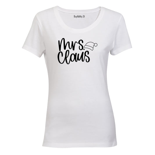Mrs. Claus - Christmas - Ladies - T-Shirt