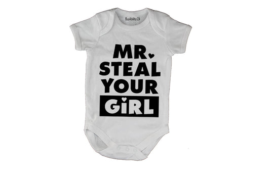 Mr. Steal Your Girl - Valentine - Baby Grow