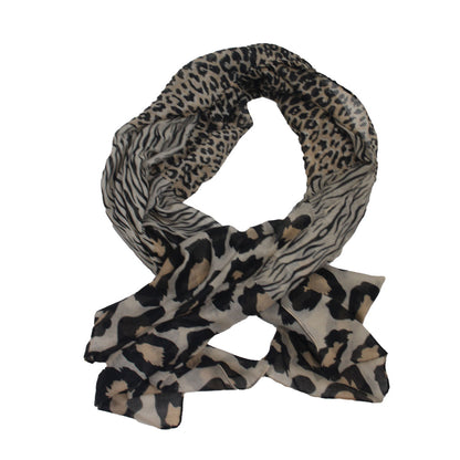 Multi Animal Print Scarf - BuyAbility