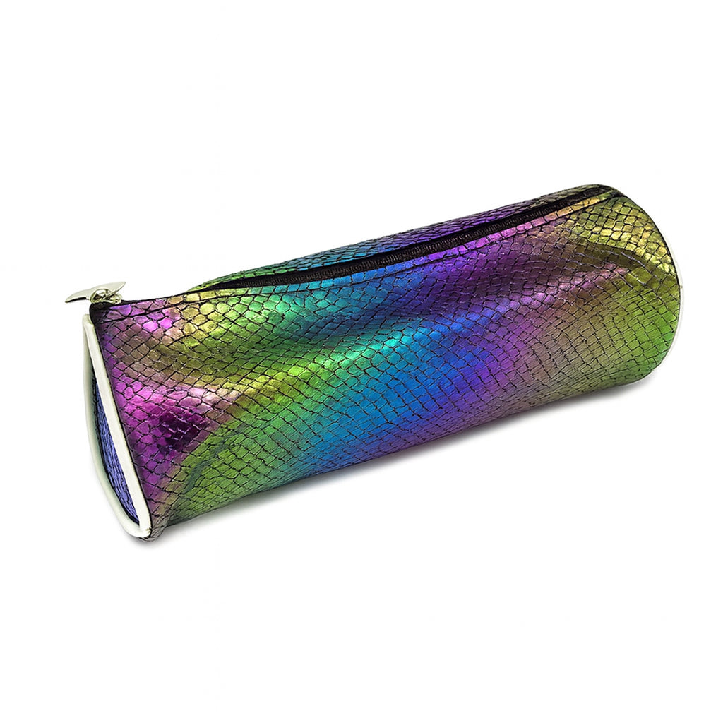 Multi Colour Iridescent Holographic Pencil Case - 20cm