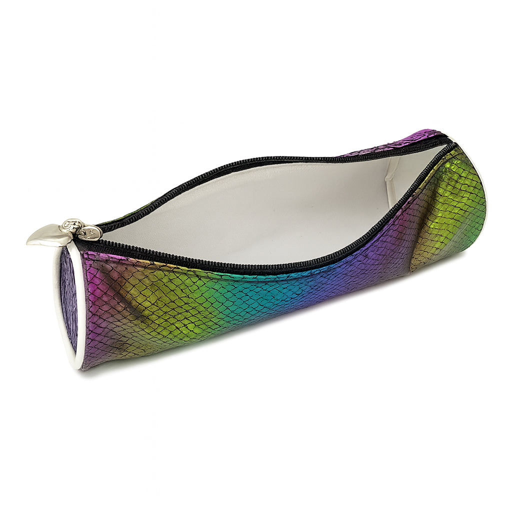 Multi Colour Iridescent Holographic Pencil Case - 20cm