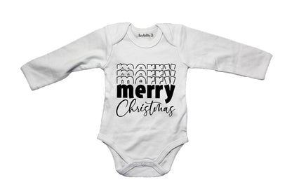 Multiple MERRY Christmas - Baby Grow