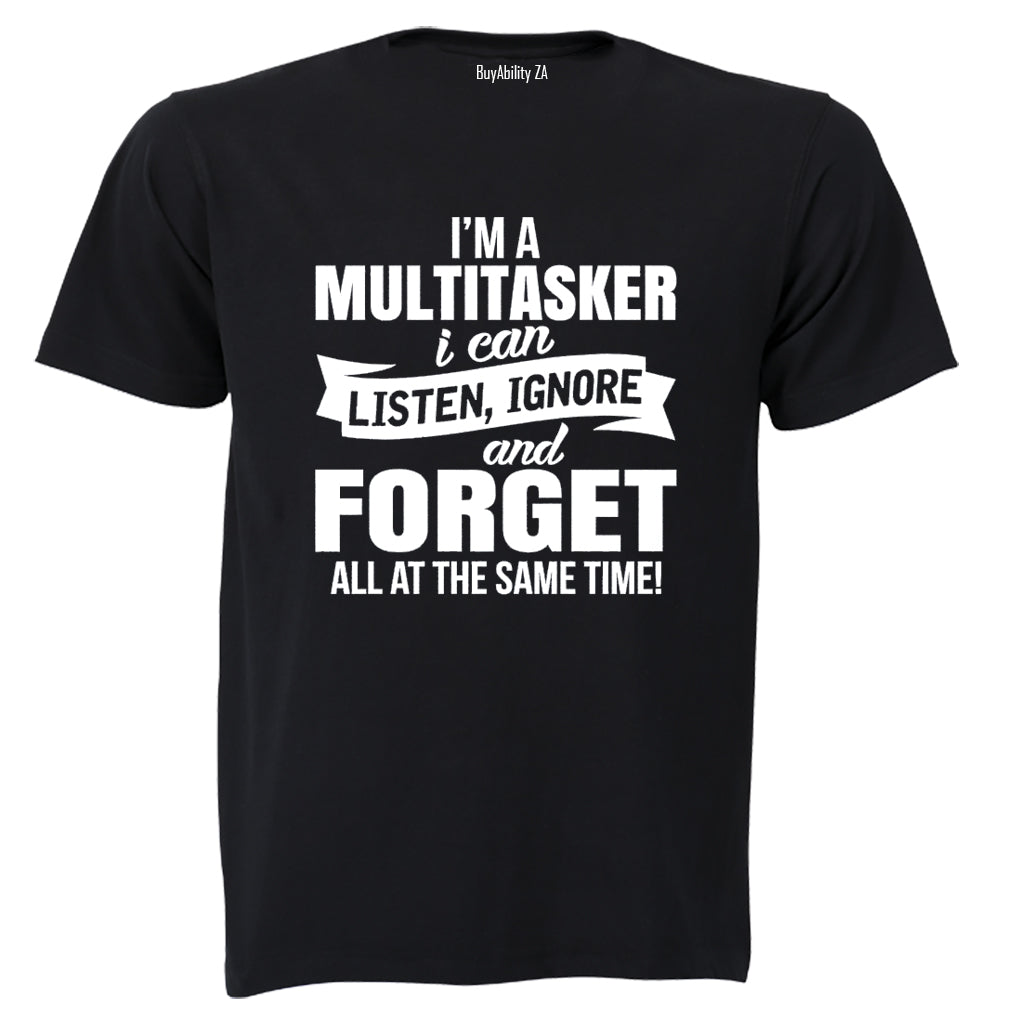 Multitasker - Adults - T-Shirt - BuyAbility South Africa