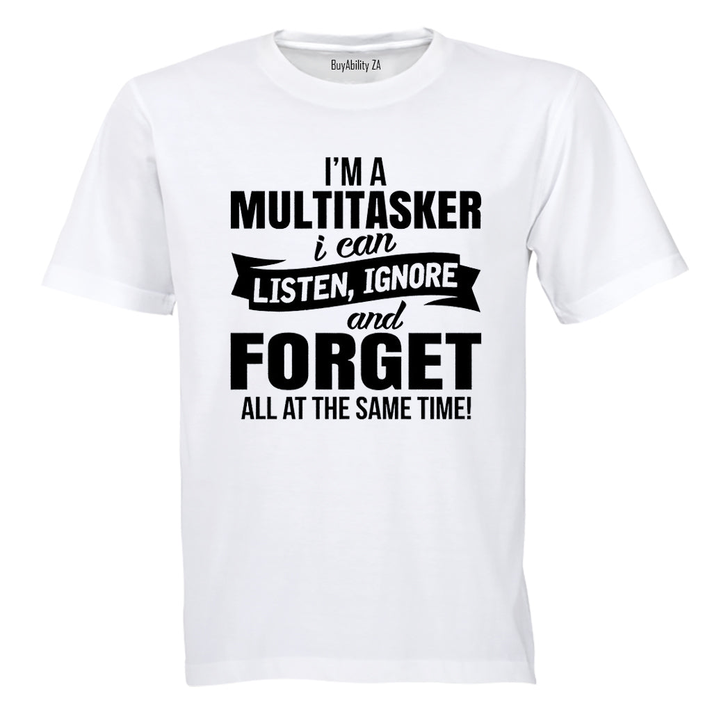 Multitasker - Adults - T-Shirt - BuyAbility South Africa
