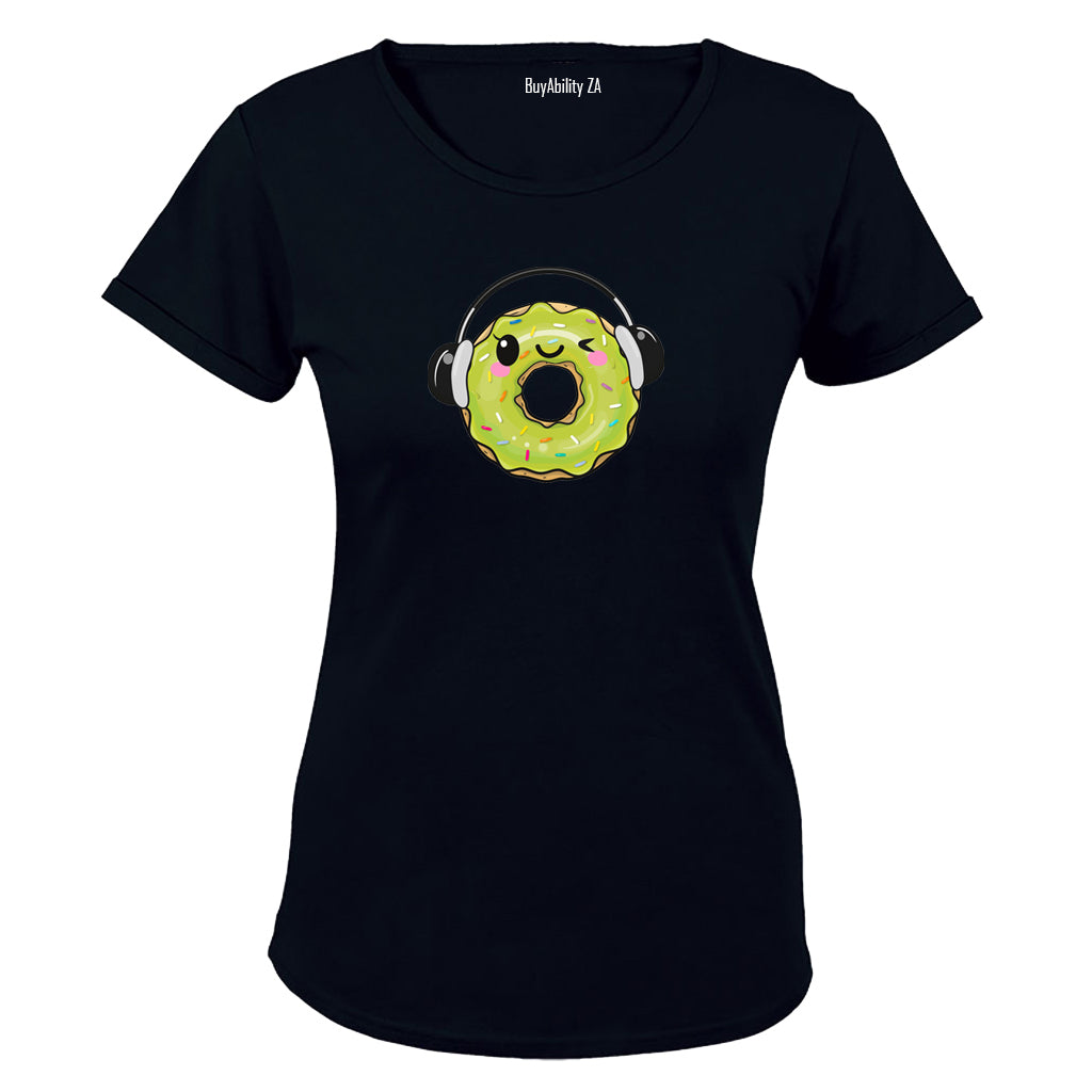 Music Donut - Ladies - T-Shirt