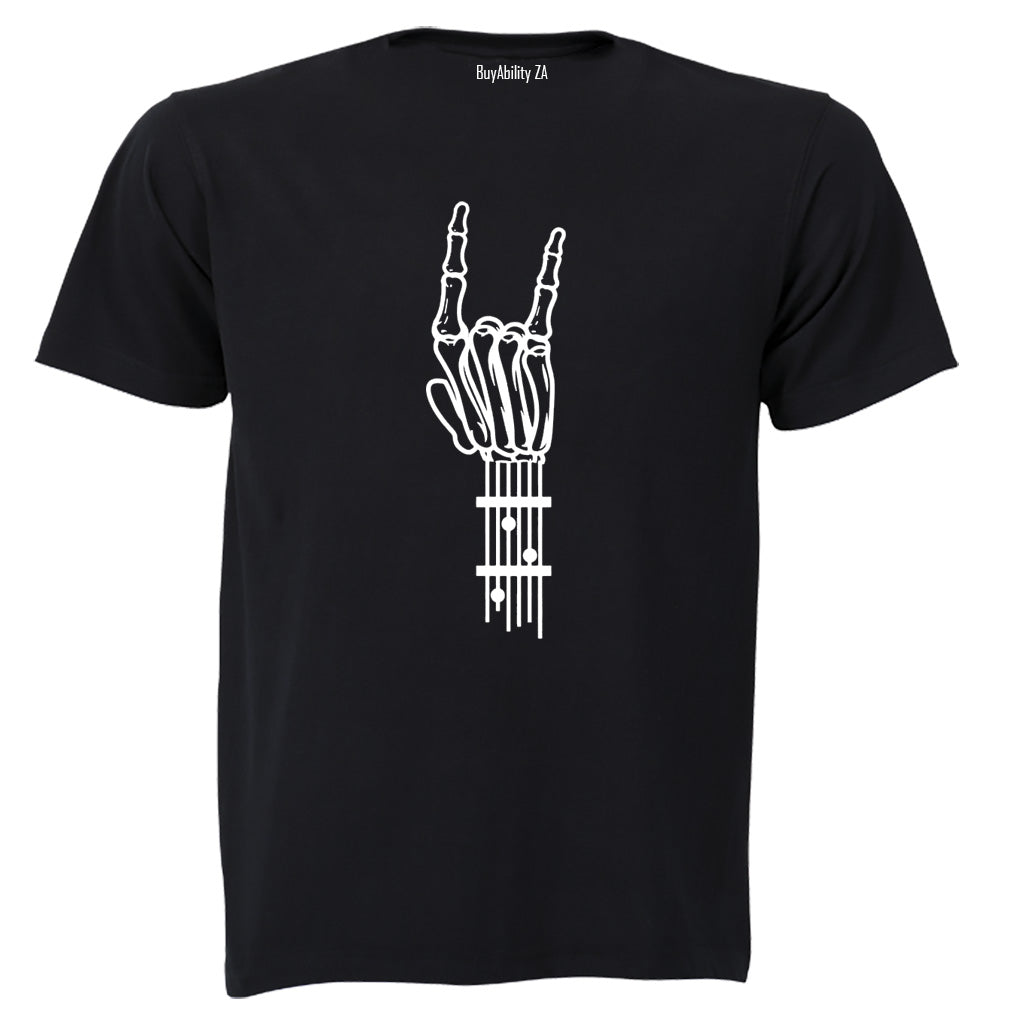 Music Guitar Skeleton - Adults - T-Shirt - BuyAbility South Africa