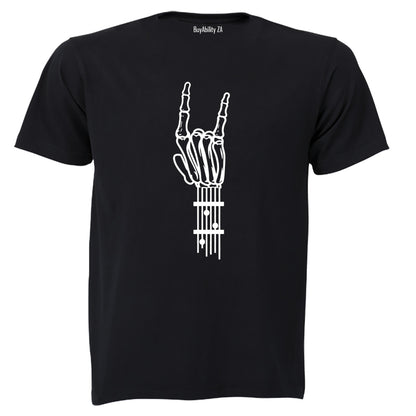 Music Guitar Skeleton - Adults - T-Shirt - BuyAbility South Africa
