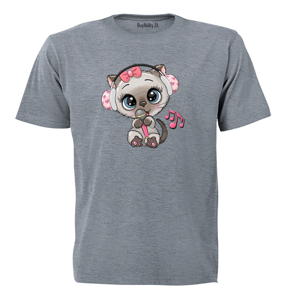 Music Kitten - Kids T-Shirt