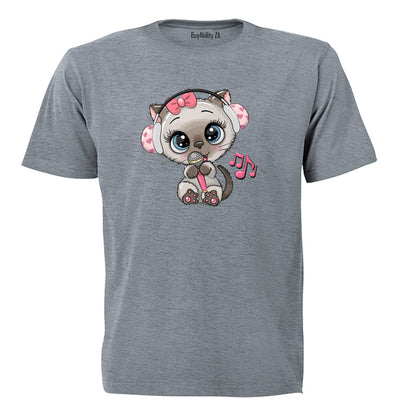 Music Kitten - Kids T-Shirt