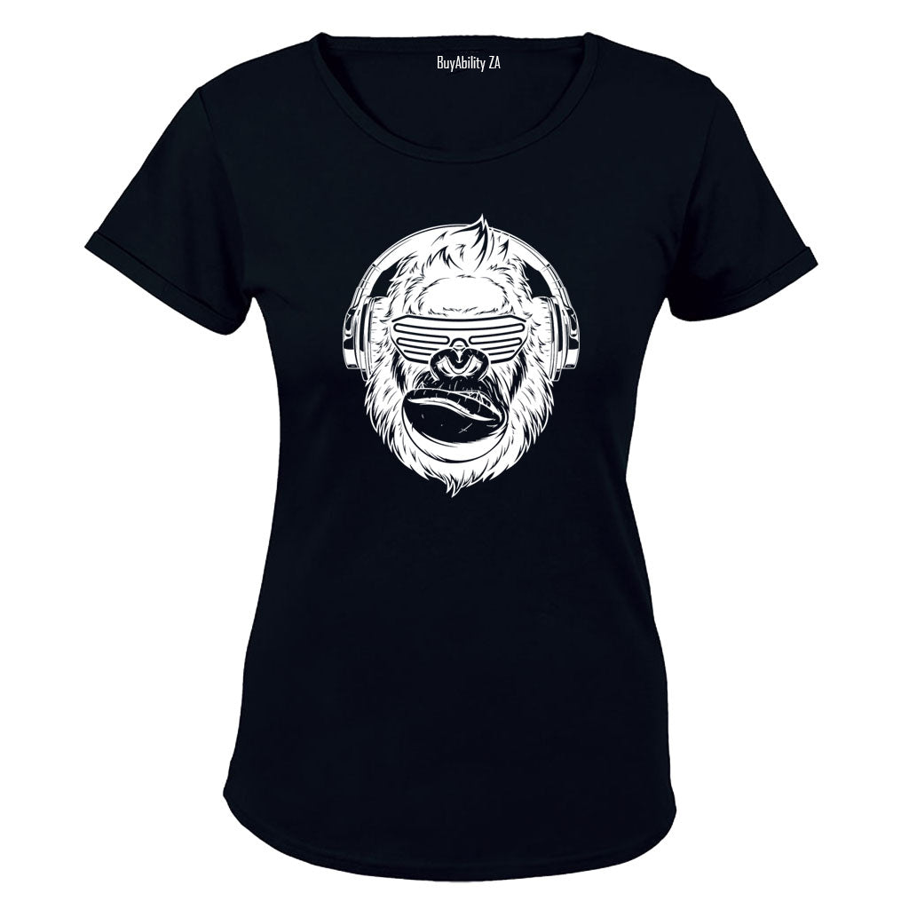 Music Monkey - Ladies - T-Shirt