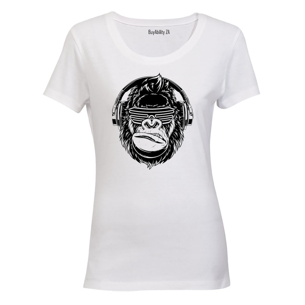 Music Monkey - Ladies - T-Shirt