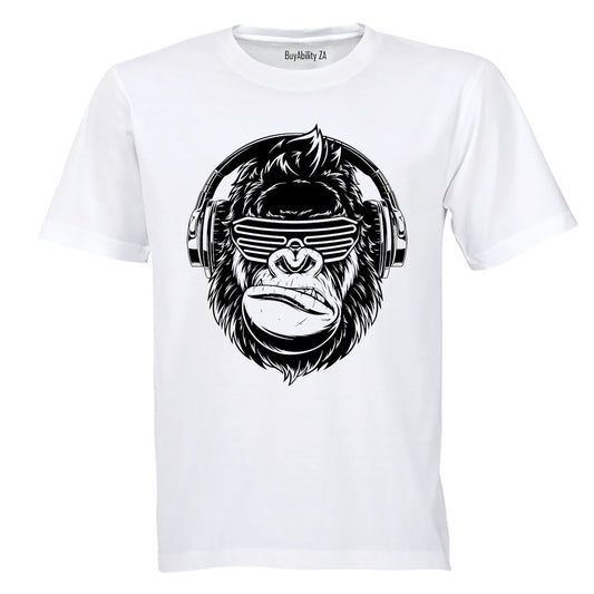 Music Monkey - Adults - T-Shirt
