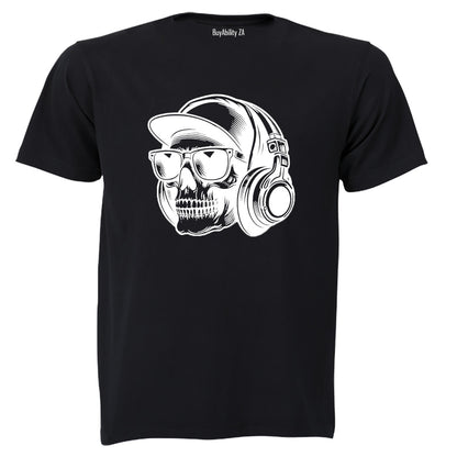 Music Skull - Adults - T-Shirt - BuyAbility South Africa