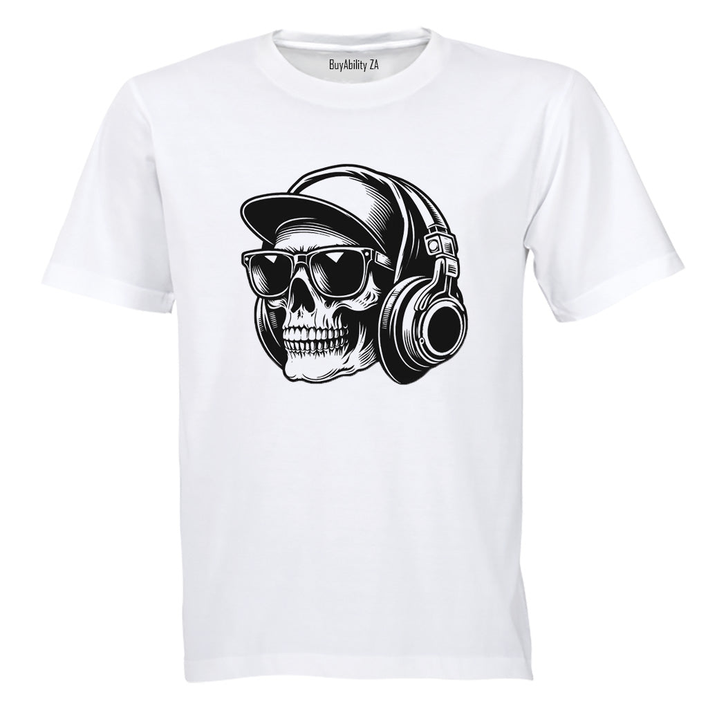 Music Skull - Adults - T-Shirt - BuyAbility South Africa