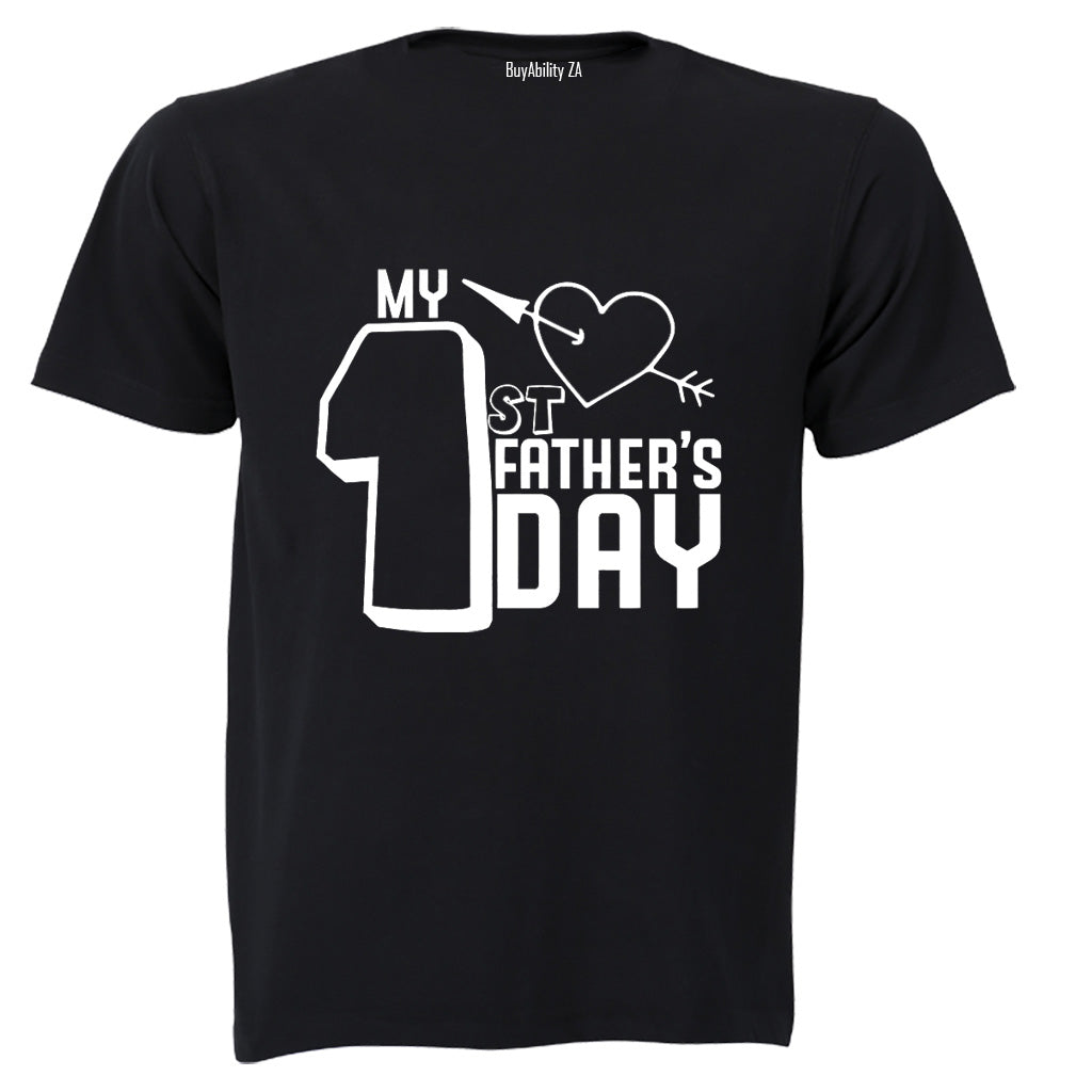 My 1st Father's Day - Bold - Adults - T-Shirt
