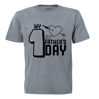 My 1st Father's Day - Bold - Adults - T-Shirt