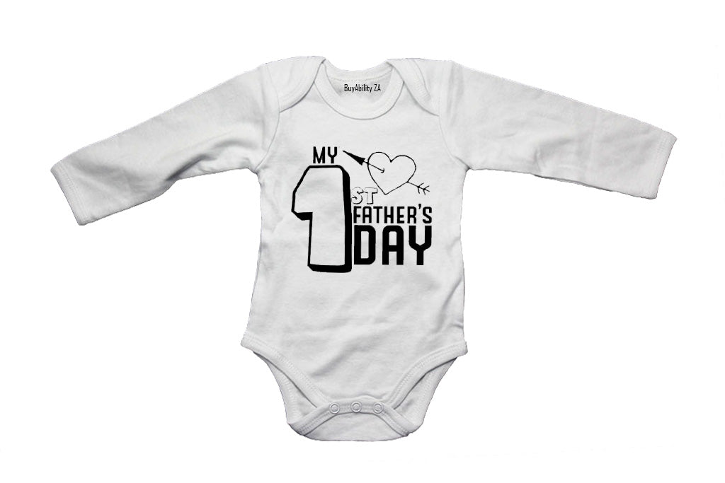 My 1st Father's Day - Bold - Baby Grow