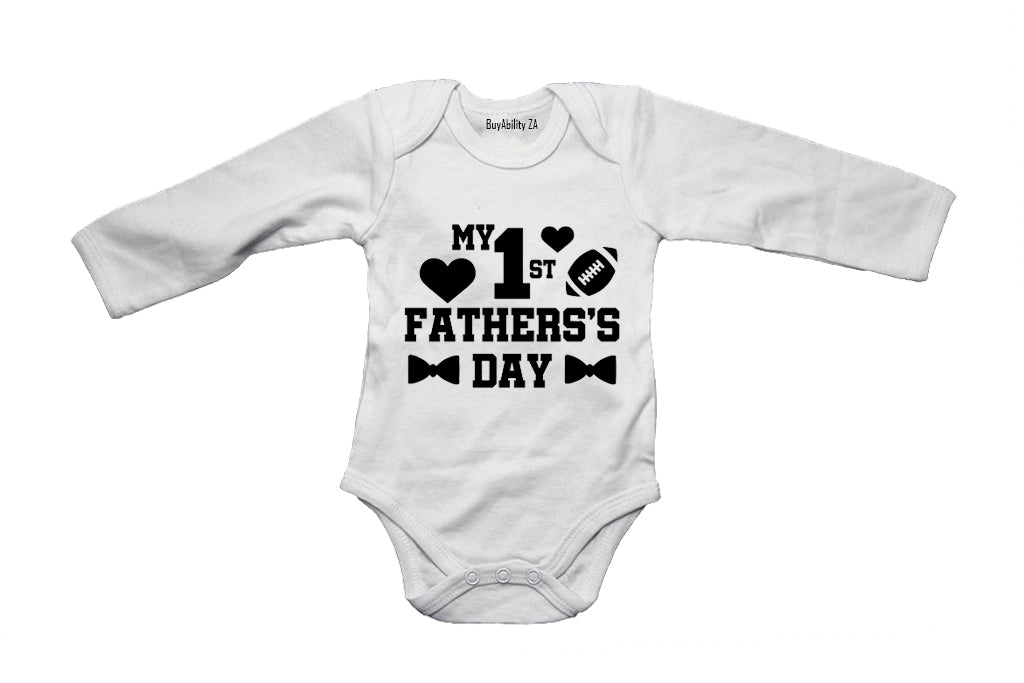 My 1st Father's Day - Bowtie - Baby Grow
