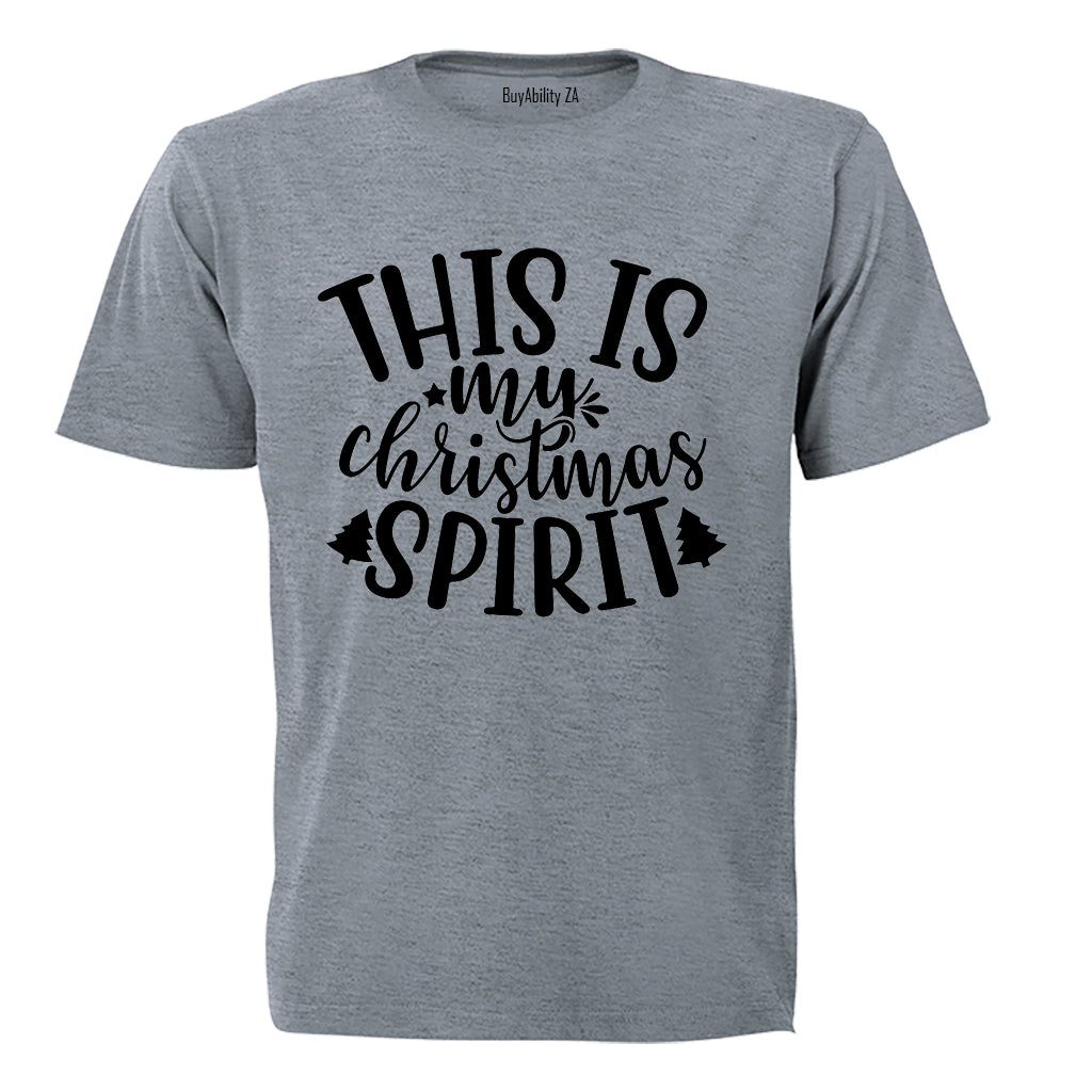 My Christmas Spirit - Adults - T-Shirt