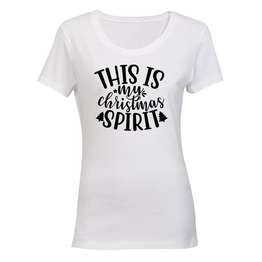 My Christmas Spirit - Ladies - T-Shirt - BuyAbility South Africa