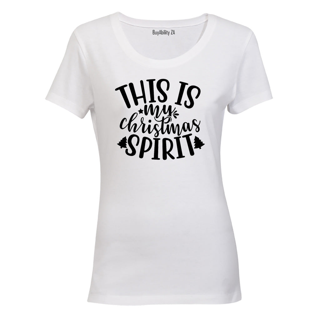 My Christmas Spirit - Ladies - T-Shirt