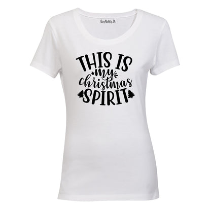 My Christmas Spirit - Ladies - T-Shirt