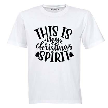 My Christmas Spirit - Adults - T-Shirt
