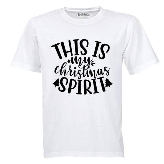 My Christmas Spirit - Adults - T-Shirt