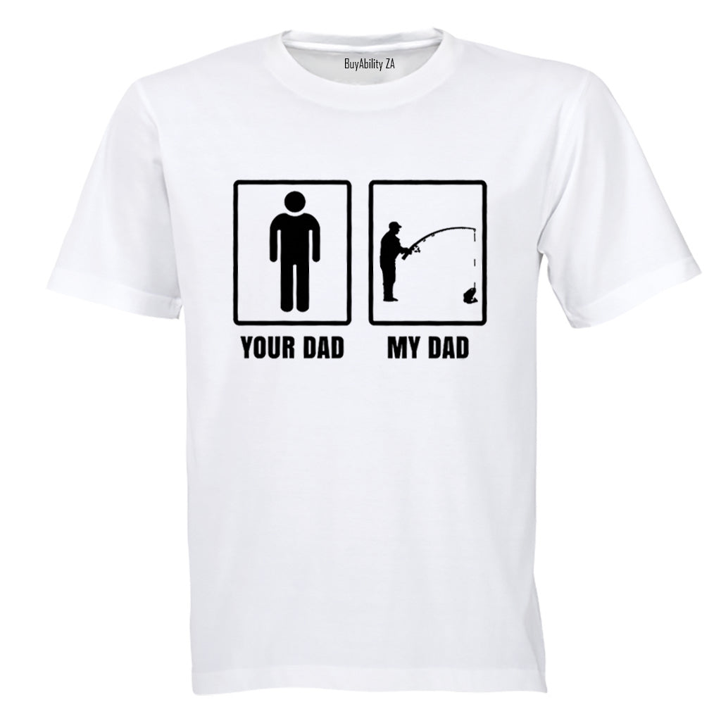 My Dad - Fishing - Adults - T-Shirt