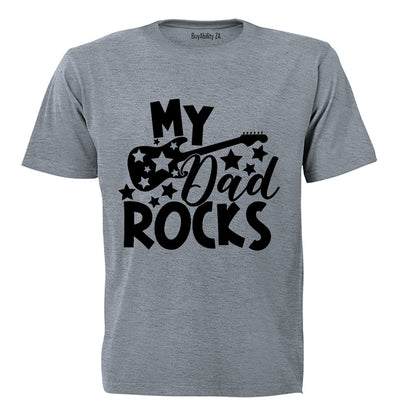 My Dad is Rocks - Guitar - Kids T-Shirt