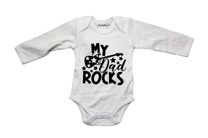 My Dad Rocks - Guitar - Baby Grow